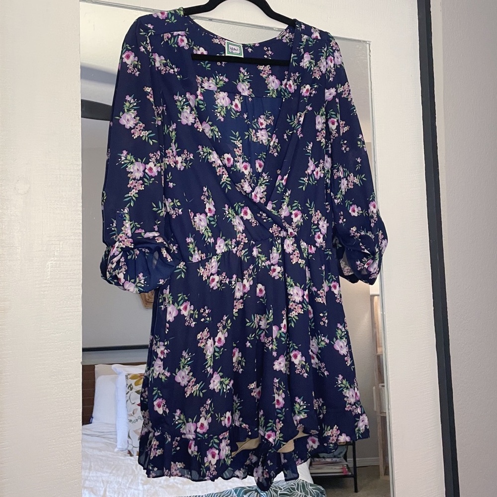 y&i | longsleeve flowy romper | size S